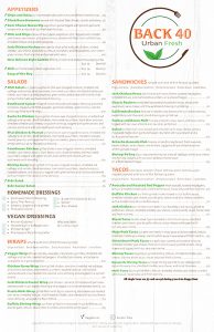 Menu Design By Kessler Creative